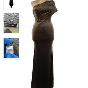 Miss Ord Velvet Evening Dress